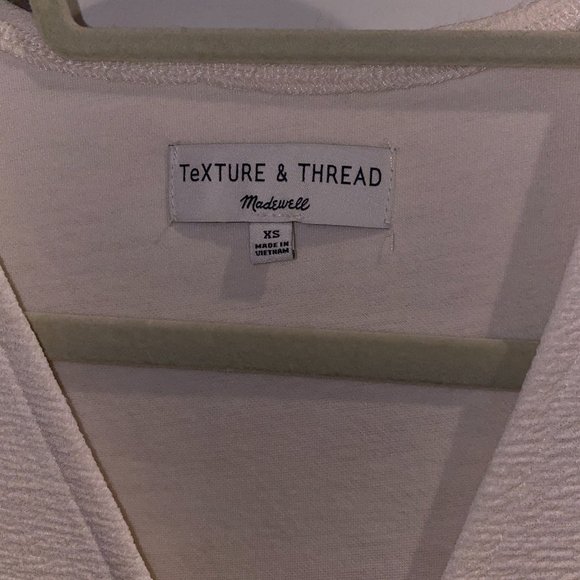 Madewell Texture & Thread Wrap Top Long Sleeve - Picture 8 of 8